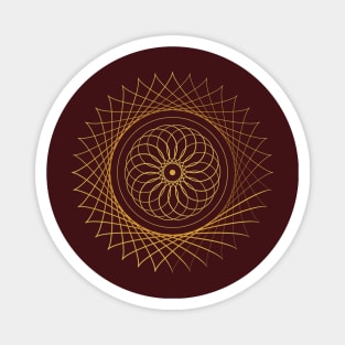 Mandala Sun Magnet